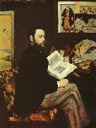 Edouard Manet Portrait of Emile Zola USA oil painting artist